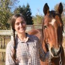 Sarah Shaffer and her horse Beau